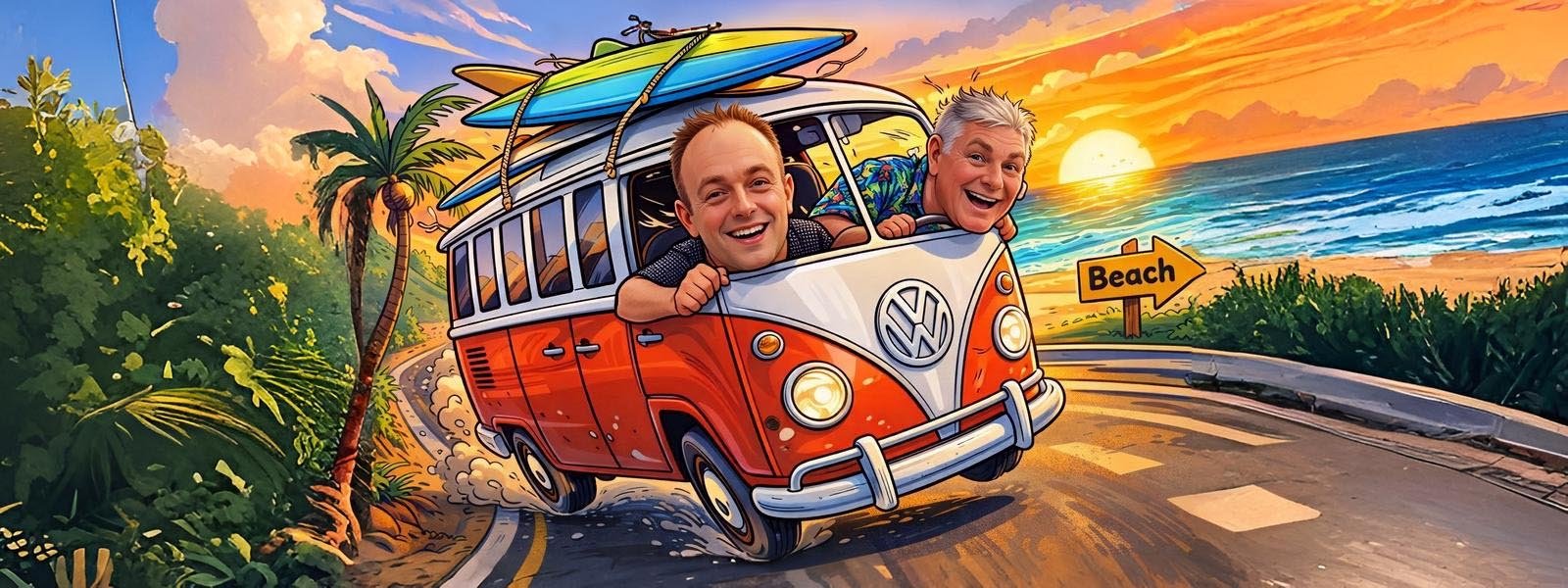 We're Hitting the Beach Again! We're Hitting the Beach Again!